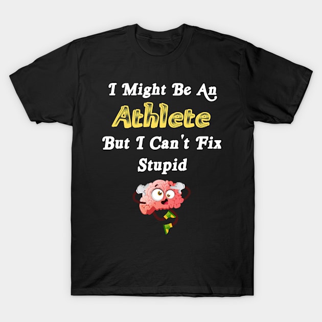 Athlete T-Shirt by Mdath